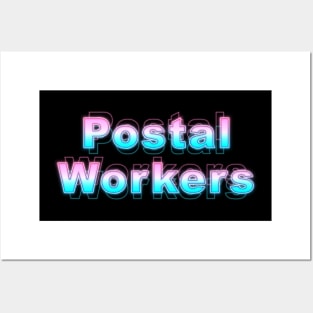 Postal Workers Posters and Art